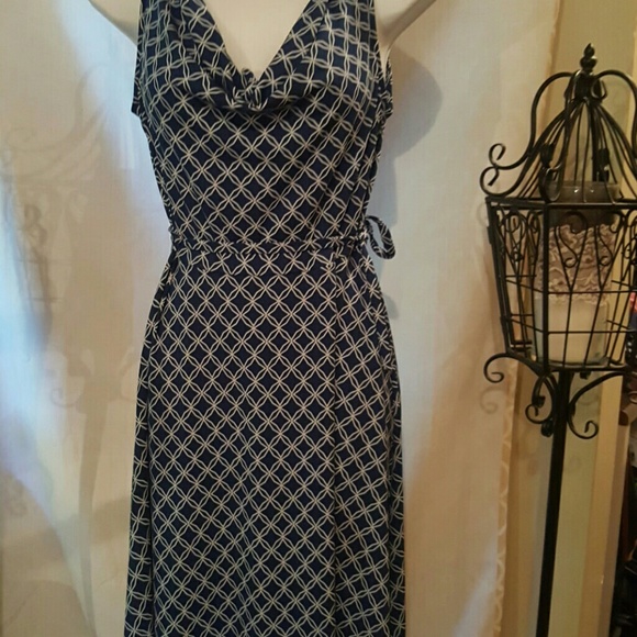 Navy Blue Dress - Picture 2 of 3